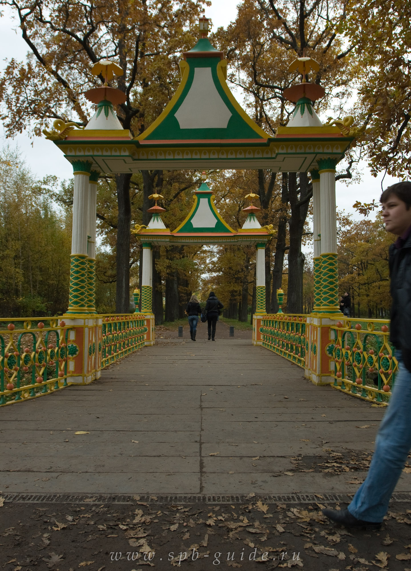 Китайские мостики в Царском Селе