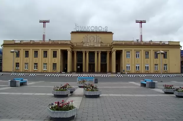 Старый терминал Пулково 2 (на реконструкции)