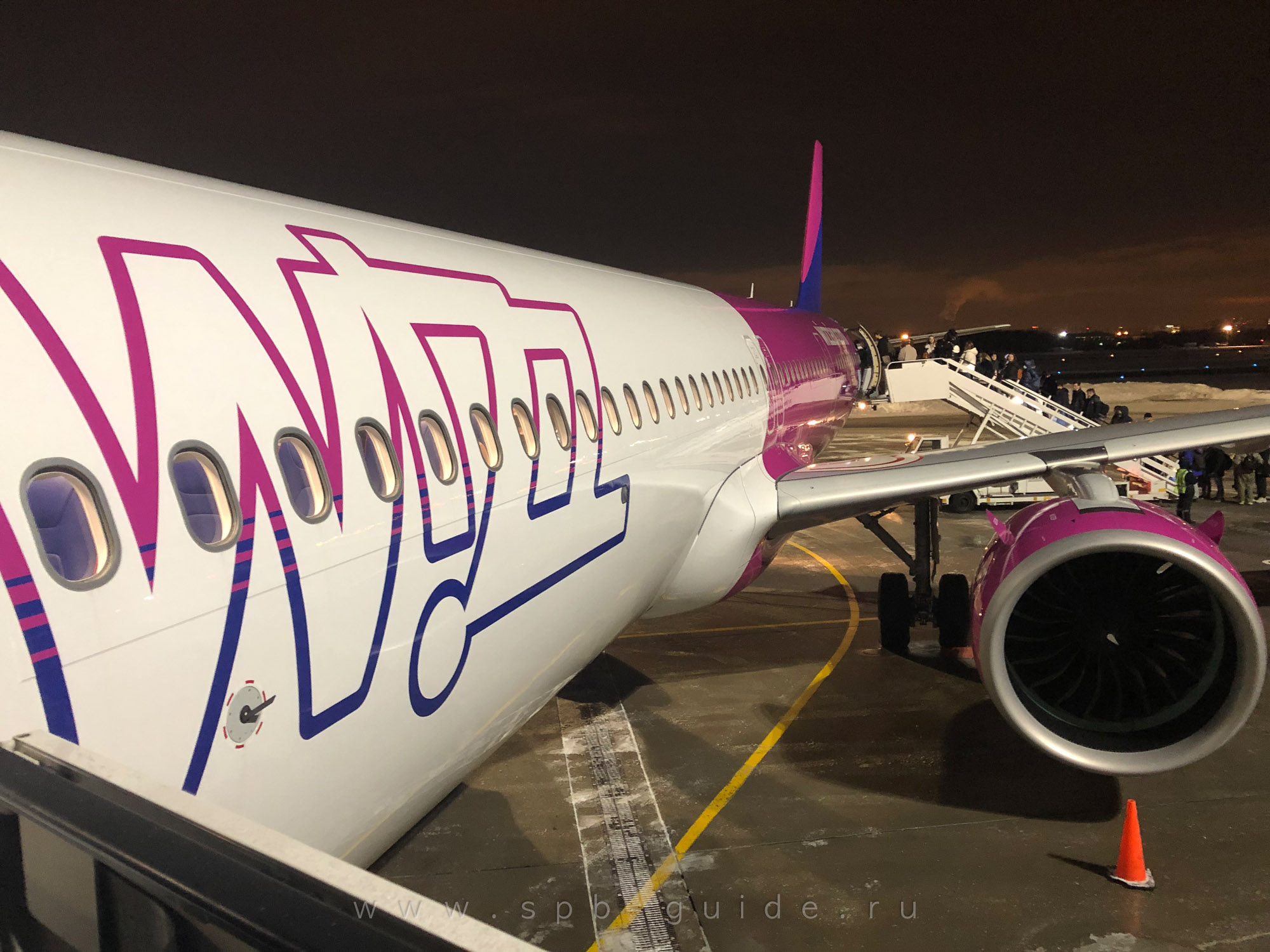 WizzAir, аэропорт Пулково