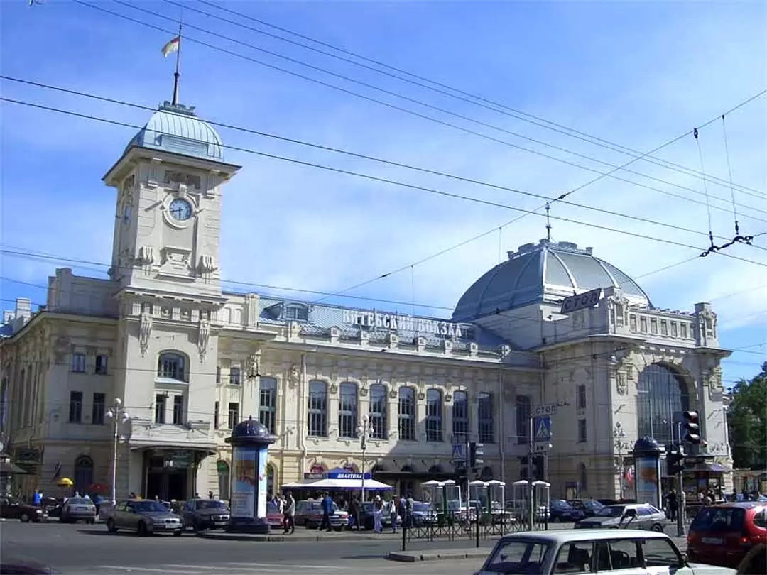 Витебский вокзал в Санкт-Петербурге