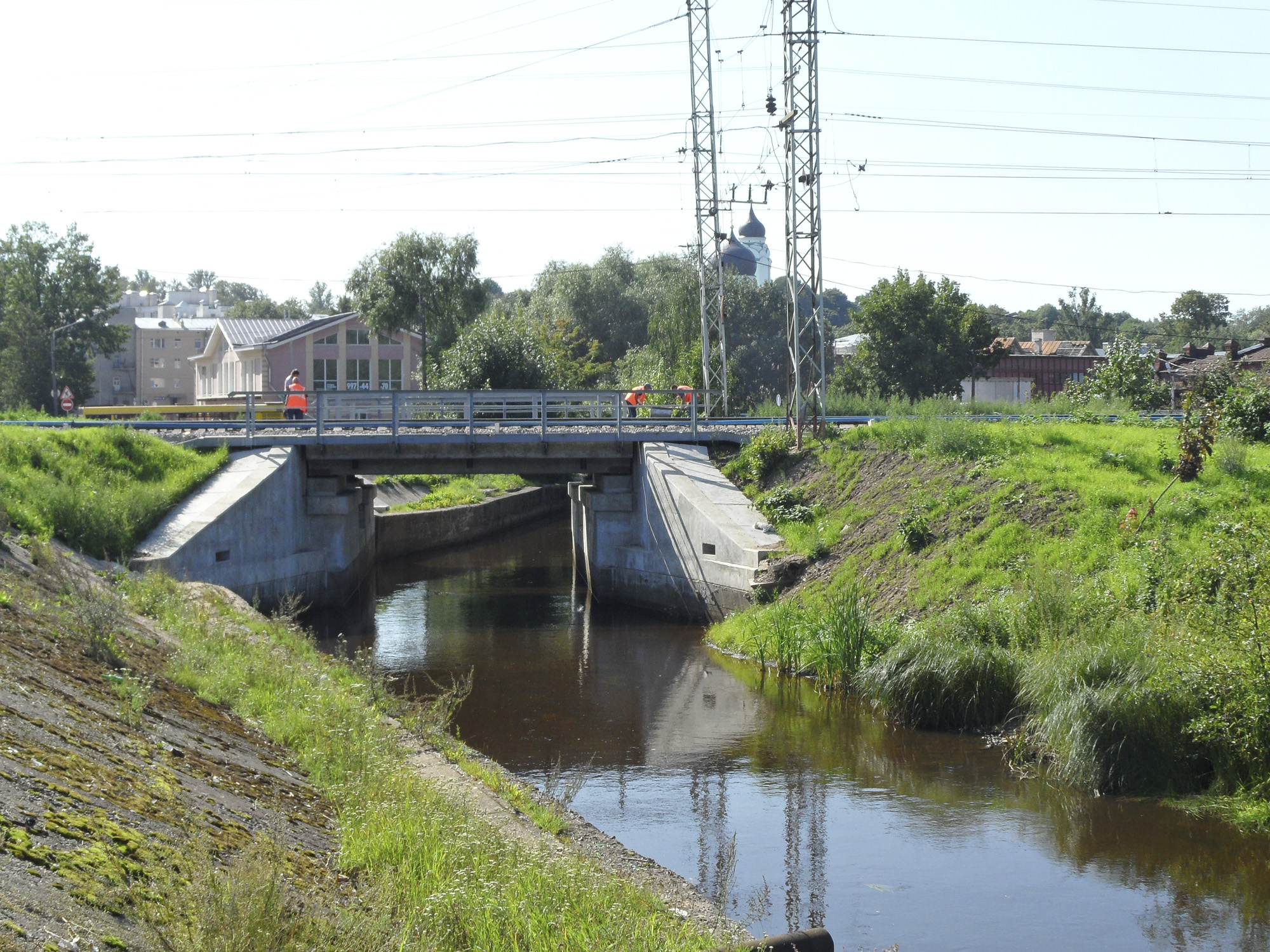 Железнодорожный мост через реку Караста Железнодорожный мост через реку Караста