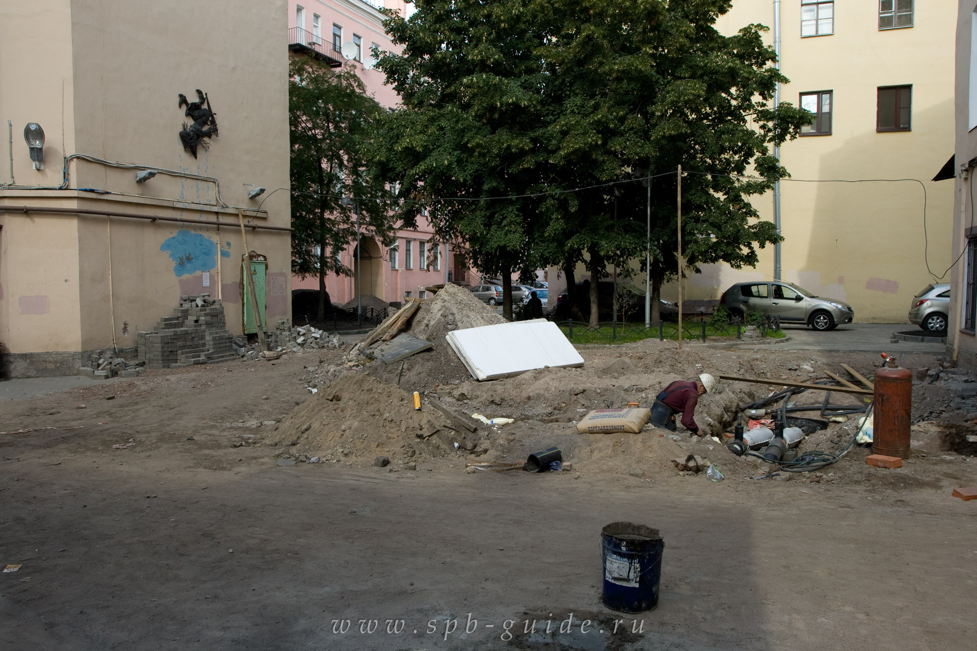 Ремонт двора Ремонт двора