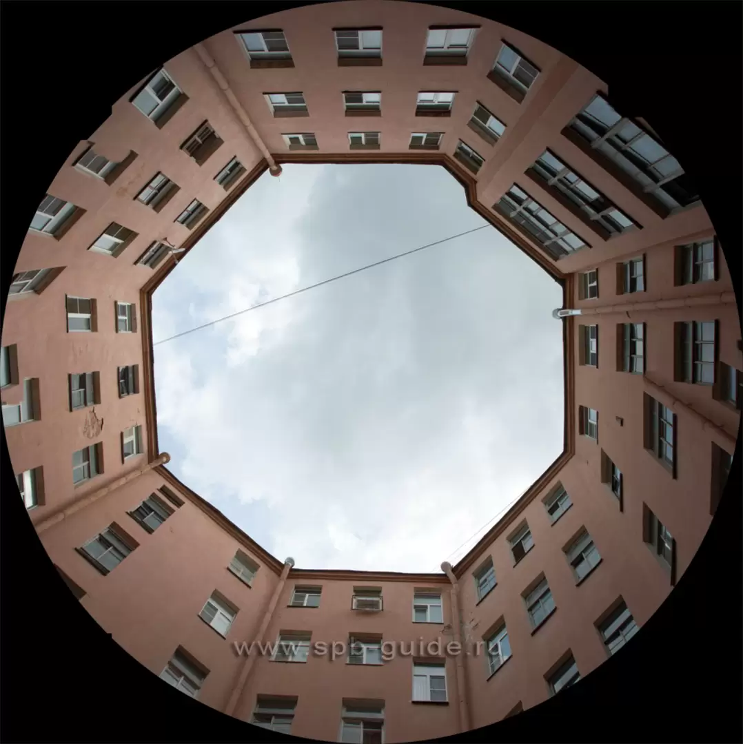 Петроградский район, двор-колодец, Малый проспект П.С., д. 1Б Петроградский район, двор-колодец, Малый проспект П.С., д. 1Б
