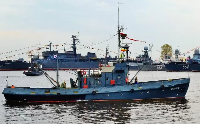 Большой гидрографический катер «БГК-716» Большой гидрографический катер «БГК-716»
