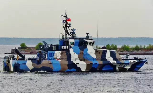 «П-104» — противодиверсионный катер проекта 21980 «Грачонок» «П-104» — противодиверсионный катер проекта 21980 «Грачонок»