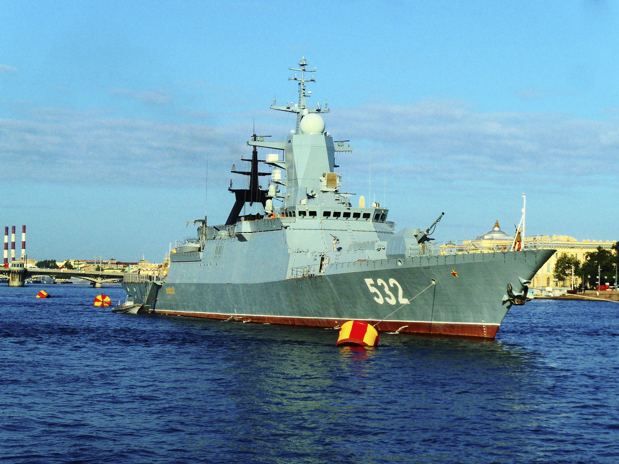 «Бойкий» — корвет с управляемым ракетным оружием ВМФ РФ, третий корвет типа «Стерегущий» (второй серийный) проекта 20380 «Бойкий» — корвет с управляемым ракетным оружием ВМФ РФ, третий корвет типа «Стерегущий» (второй серийный) проекта 20380