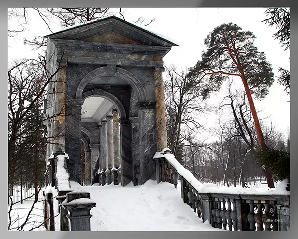 Мраморный мостик, Архитектор. В.И. Неелов, 1770–1776 Мраморный мостик, Архитектор. В.И. Неелов, 1770–1776