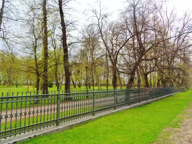 Ограда Петровского парка Ограда Петровского парка