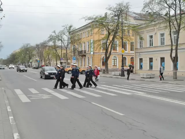 Проспект Ленина в Кронштадте Проспект Ленина в Кронштадте