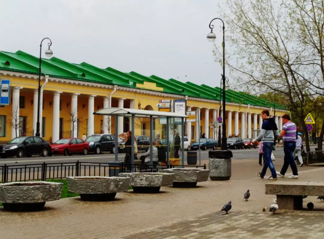 Вид на Гостиный двор. пр. Ленина Вид на Гостиный двор. пр. Ленина