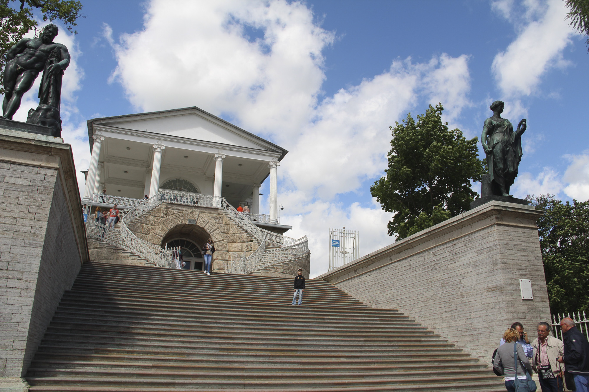 Камеронова галерея, парадная лестница Камеронова галерея, парадная лестница
