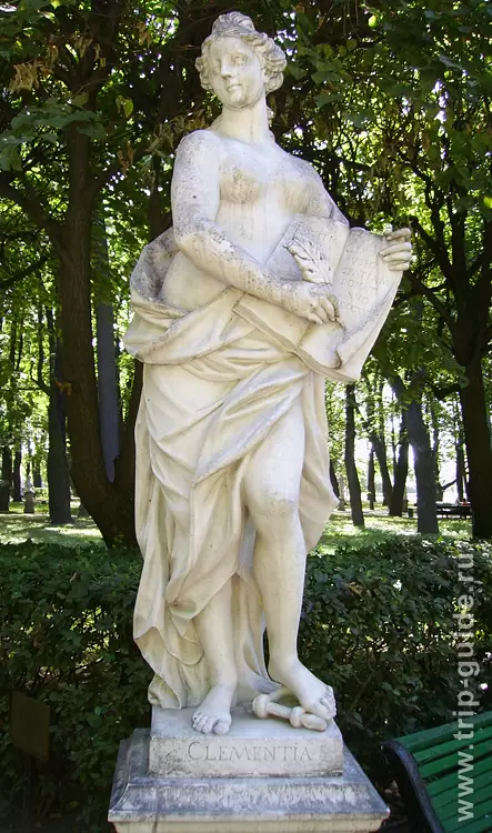 Аллегория Милосердия. П. Баратта, Италия, 1717 г. Аллегория Милосердия. П. Баратта, Италия, 1717 г.