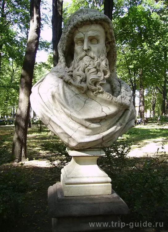 Аллегория Зимы. П. Баратта, Италия, 1717 г. Аллегория Зимы. П. Баратта, Италия, 1717 г.
