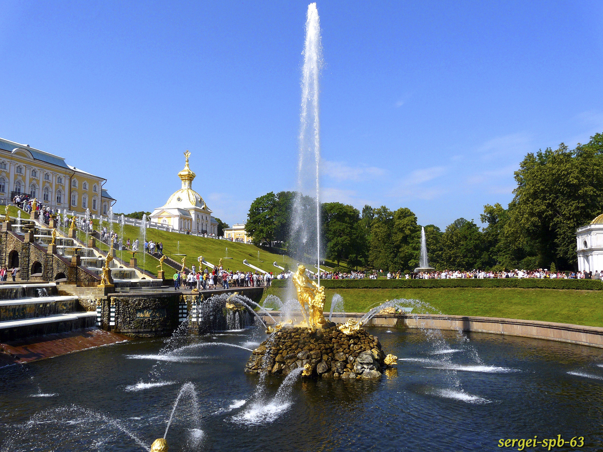 Самсон в Петергофе