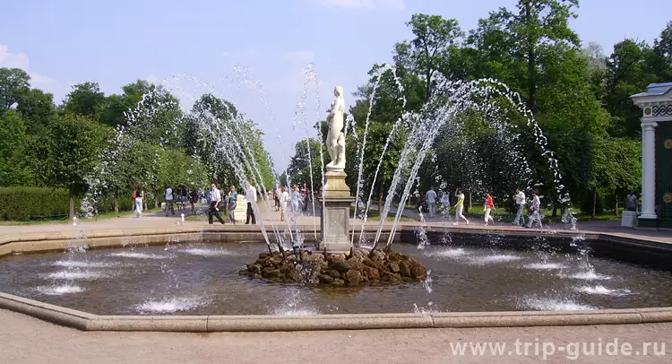 Петергоф, фонтан «Ева», фото Петергоф, фонтан «Ева», фото