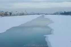 Нева зимой