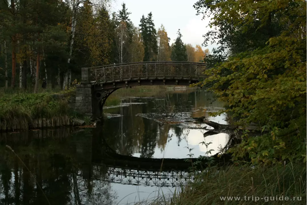 Фото мостика в Гатчинском парке Фото мостика в Гатчинском парке