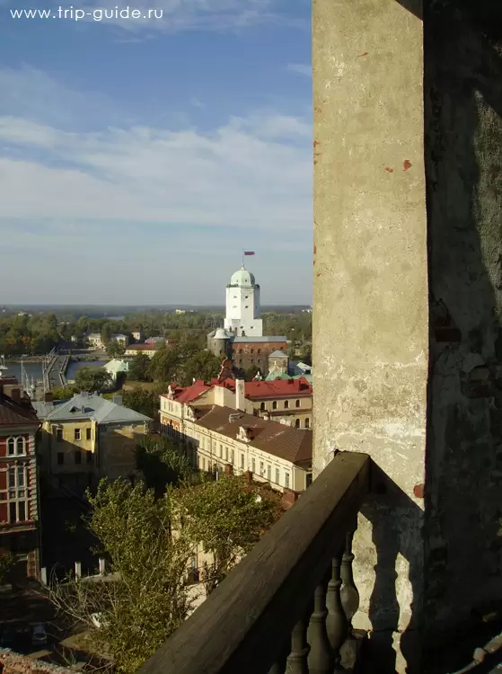 Вид на Выборгскую крепость Вид на Выборгскую крепость
