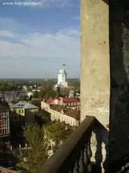 Вид на Выборгскую крепость