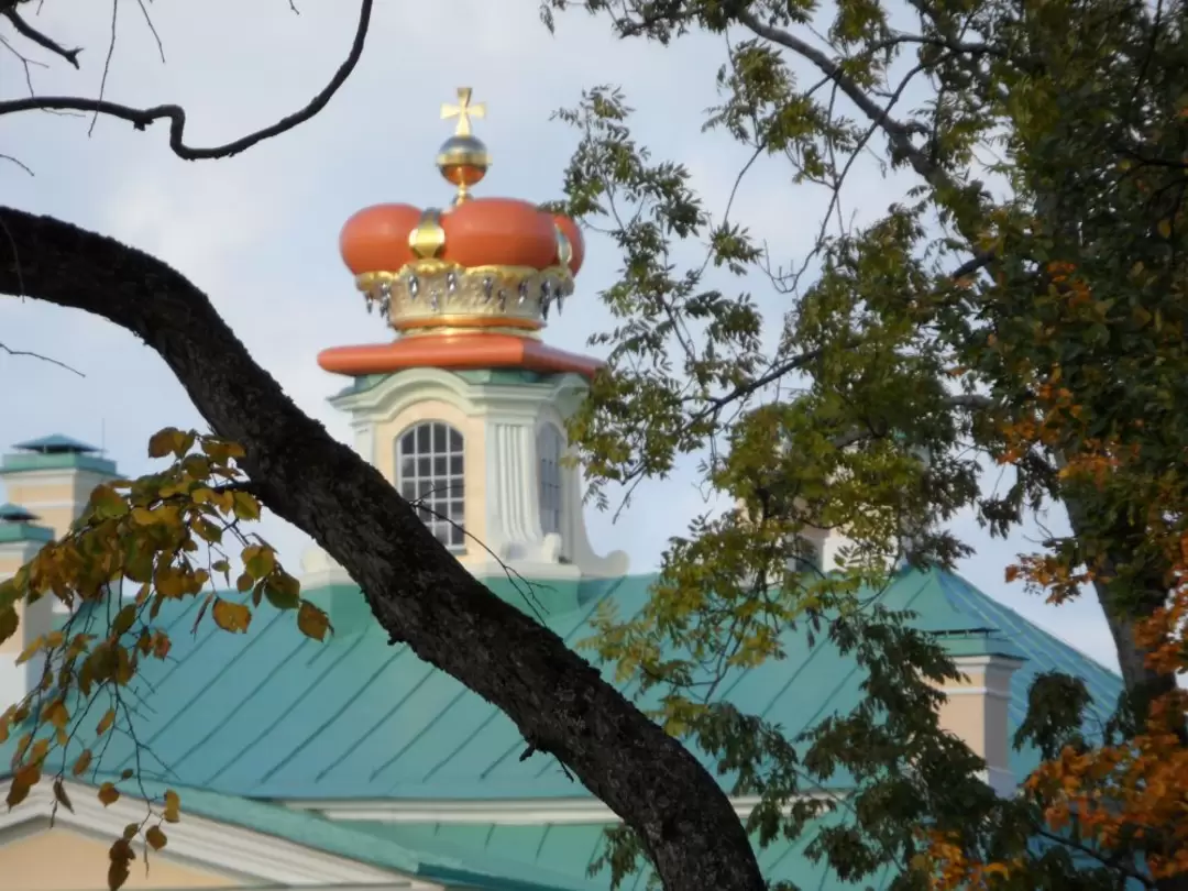 Купол Большого дворца в Ломоносове Купол Большого дворца в Ломоносове