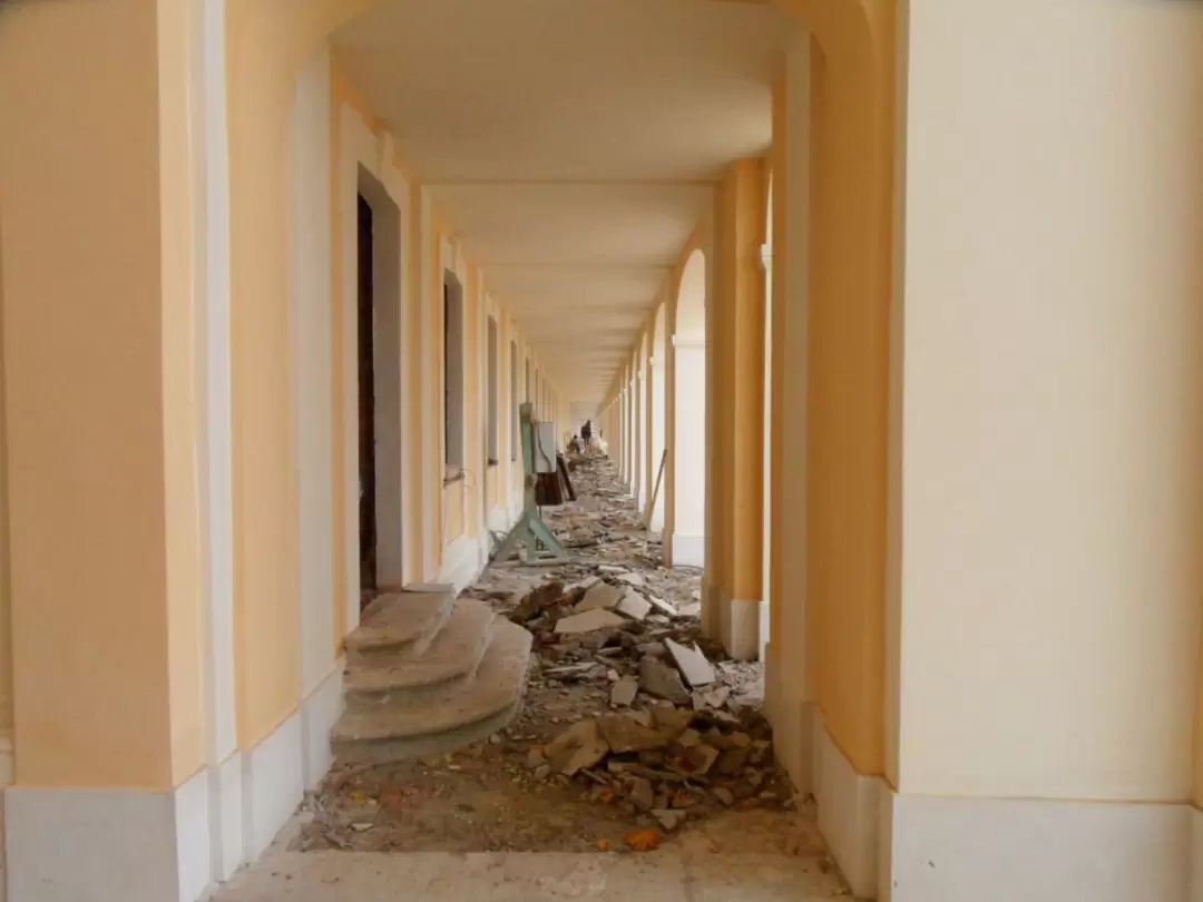 Реставрационные работы в восточном крыле Большого дворца. 2010г. Реставрационные работы в восточном крыле Большого дворца. 2010г.