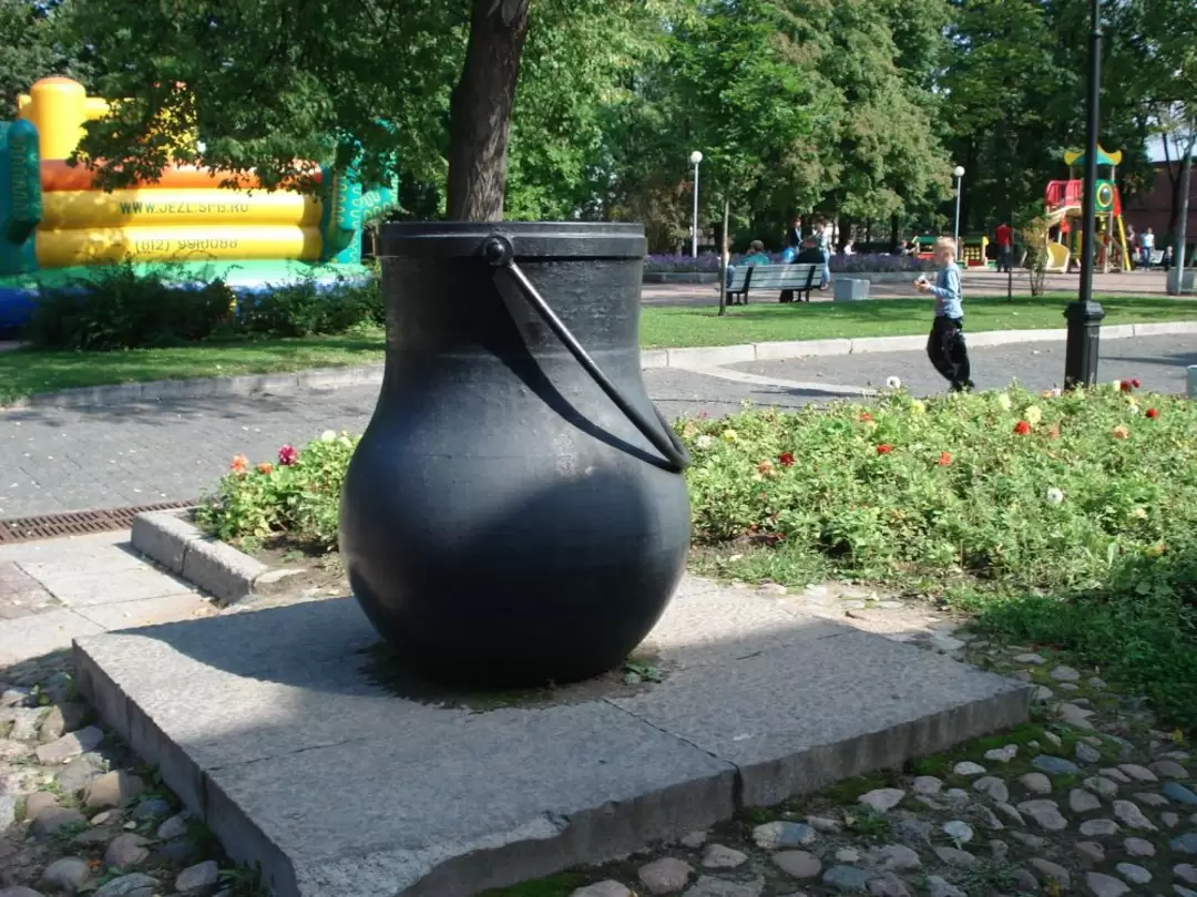 Памятник котлу и герб Кронштадта, фото 1
