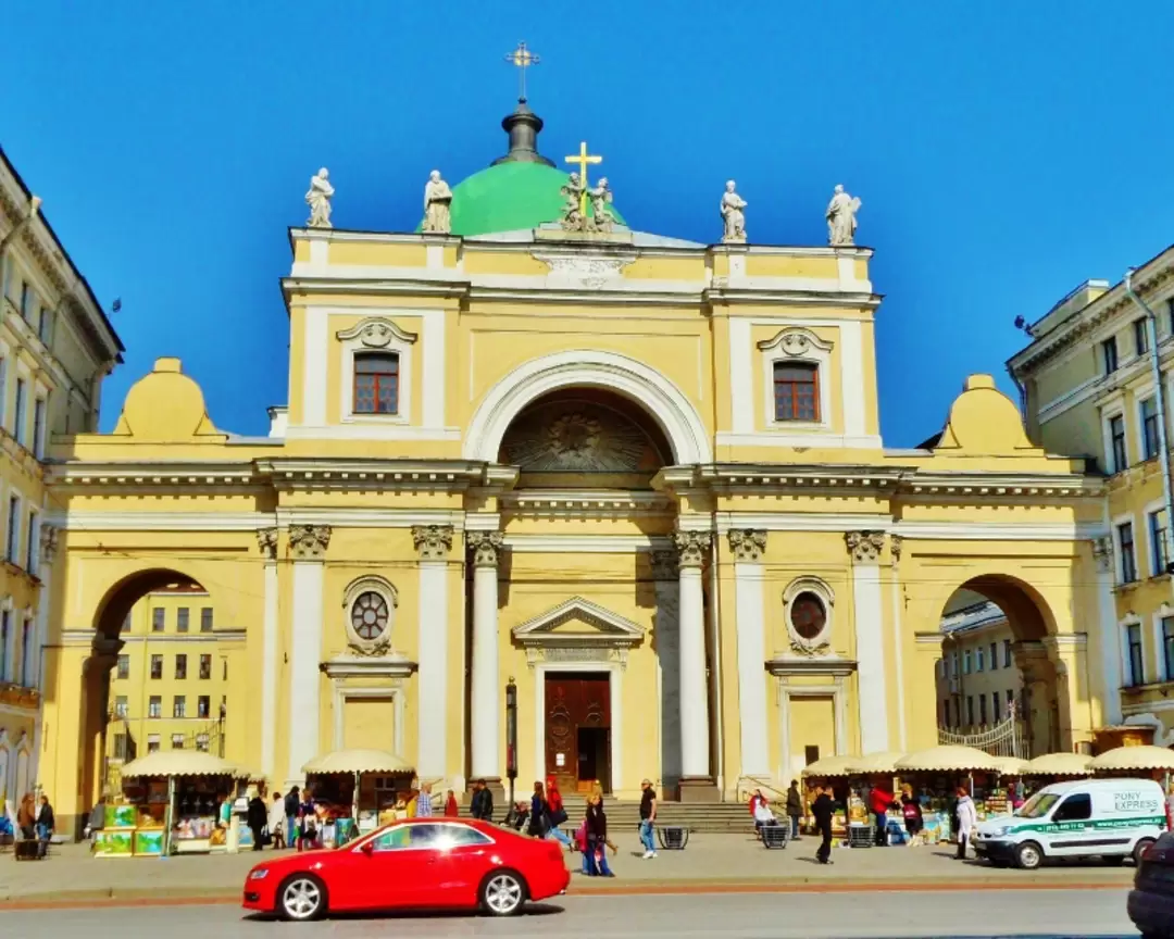 Святой екатерины спб. Костёл Святой Екатерины Санкт-Петербург. Католическая базилика Святой Екатерины Санкт-Петербург. Католический храм Святой Екатерины. Храм св Екатерины на Невском Санкт-Петербург.