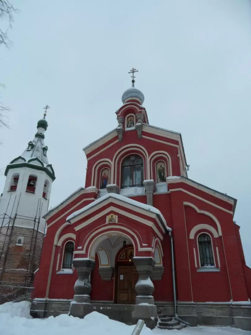 Никольский мужской монастырь в Старой Ладоге, церковь Иоанна Златоуста 