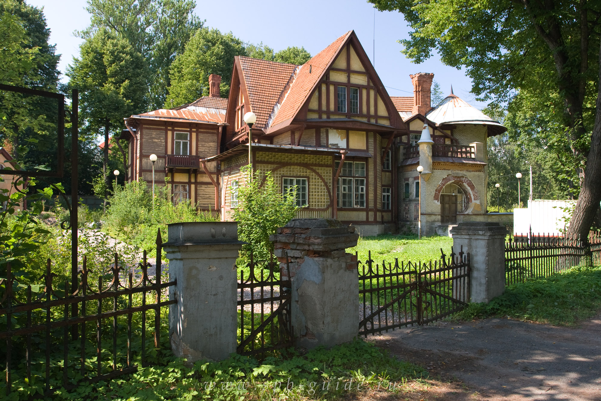 Парк на Каменном острове в СПБ