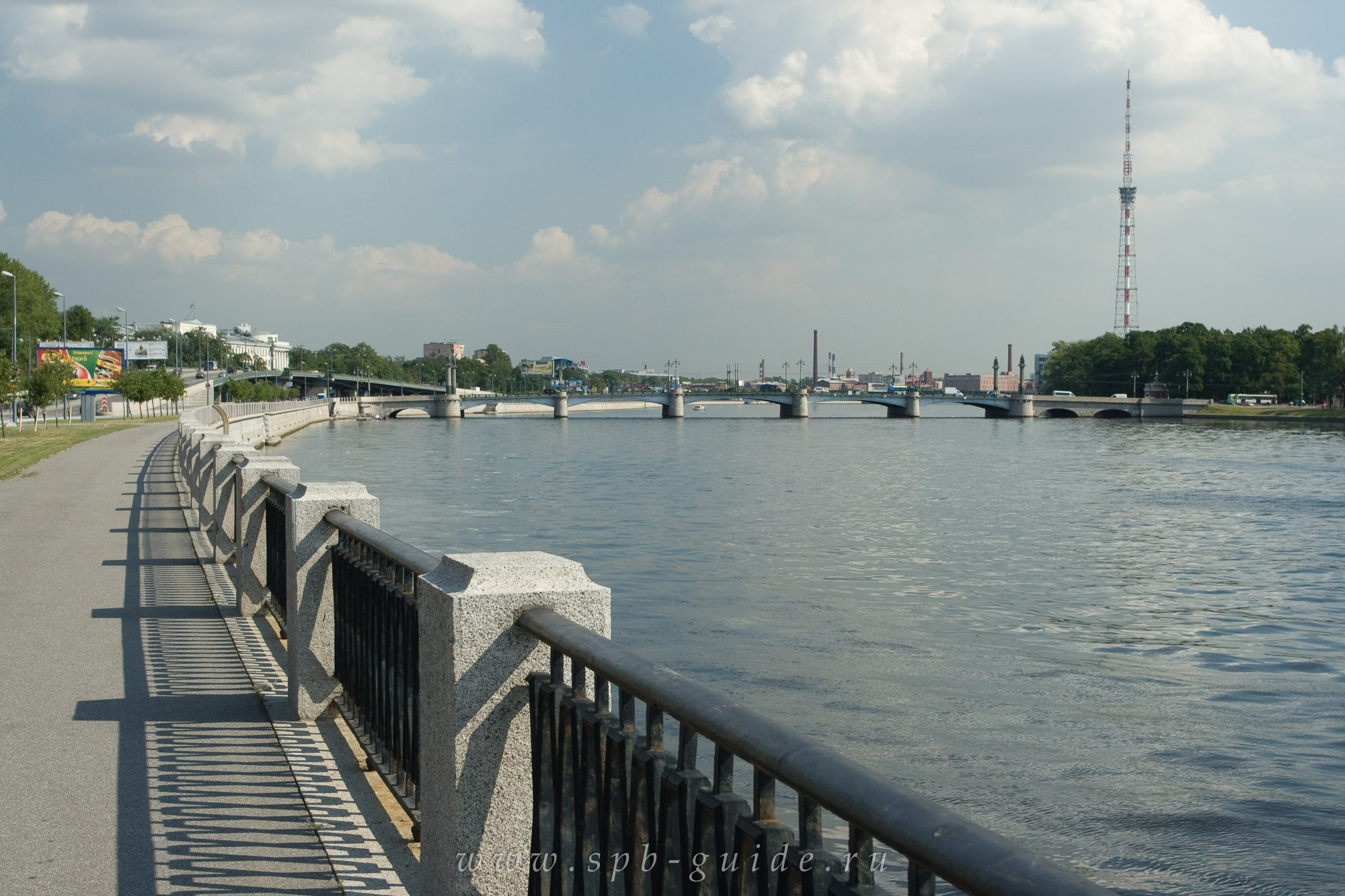 Ушаковский мост в санкт петербурге