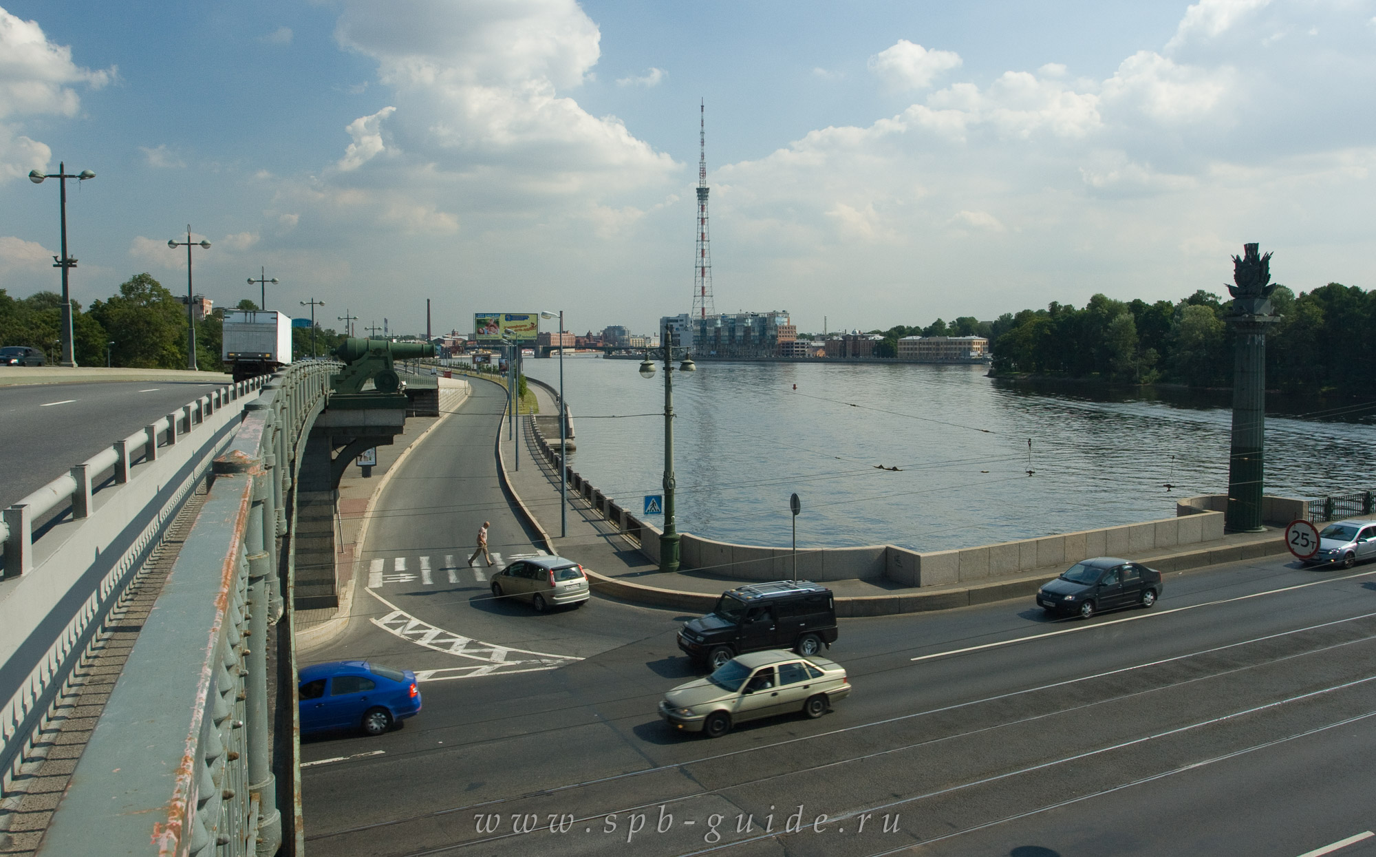 Ушаковский мост в санкт петербурге