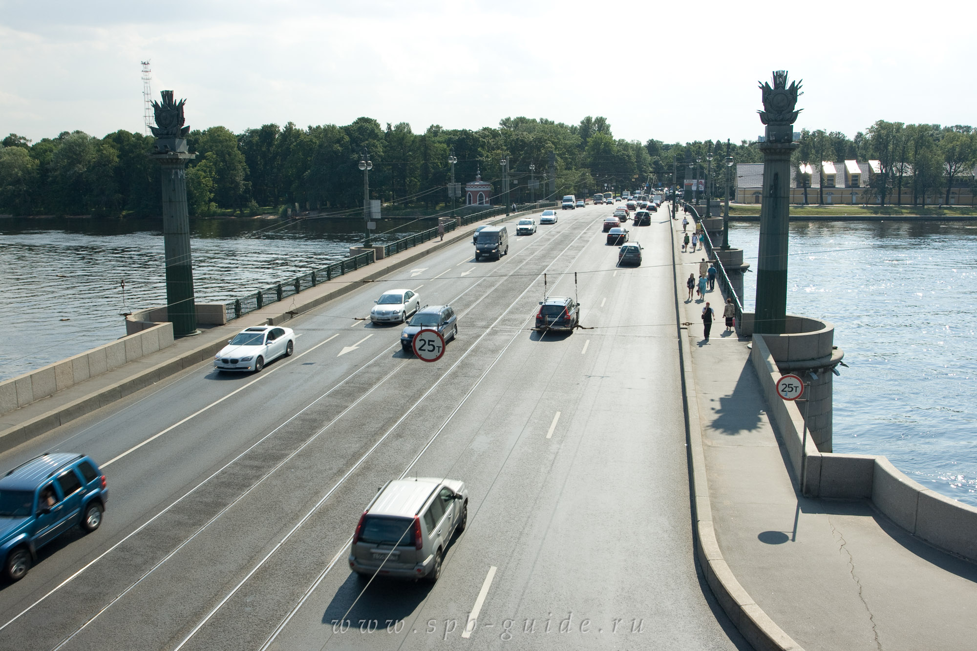 Ушаковский мост в санкт петербурге