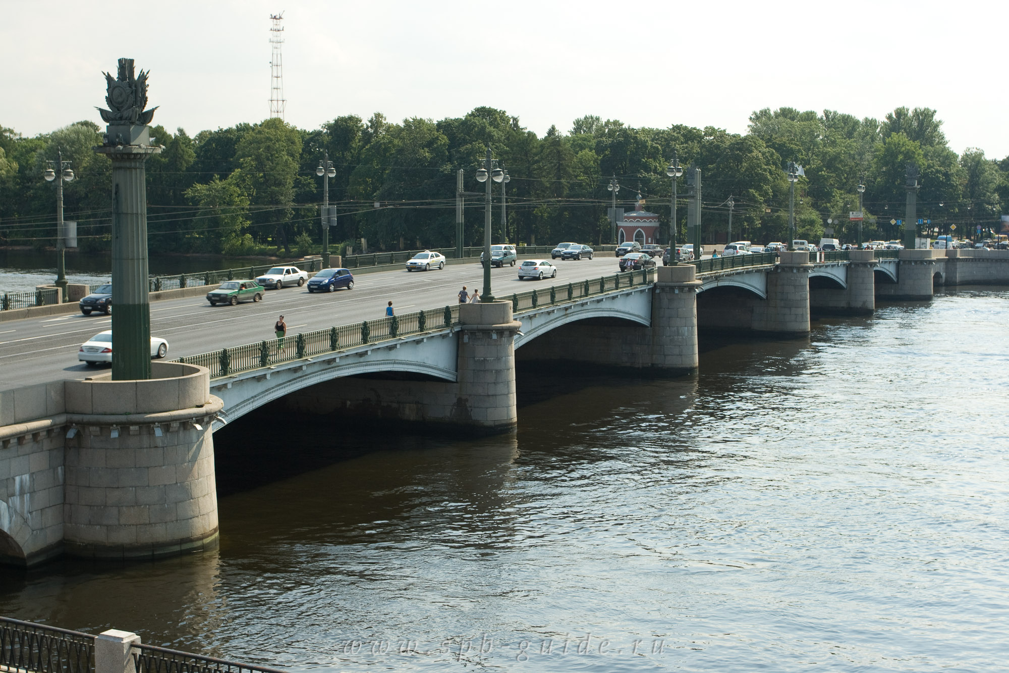 Ушаковский мост в санкт петербурге