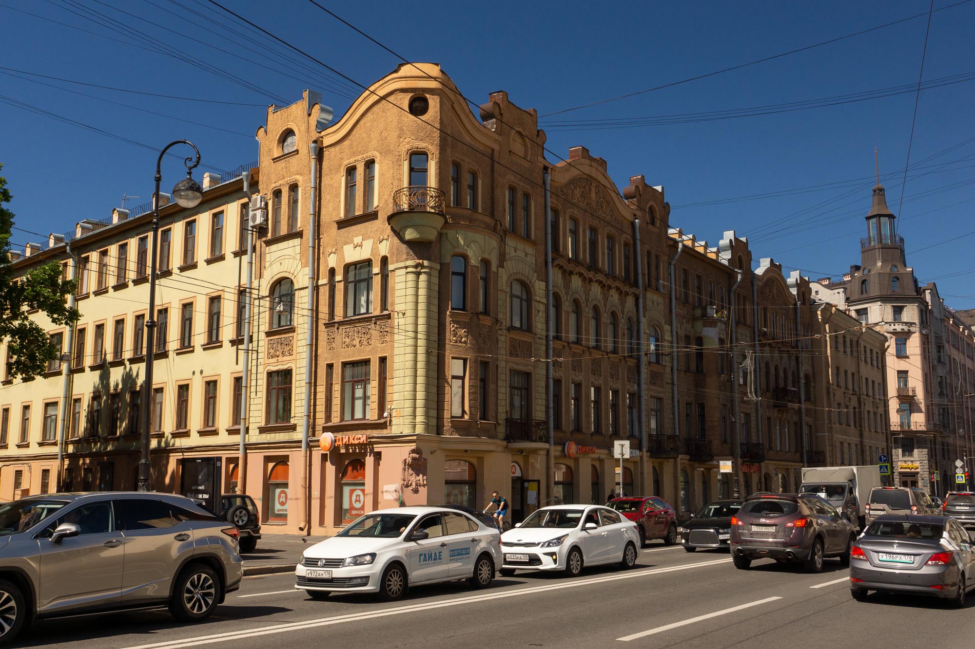 Доходный дом, архитетор П.М. Мульханов, Каменноостровский проспект 50 Доходный дом, архитетор П.М. Мульханов, Каменноостровский проспект 50