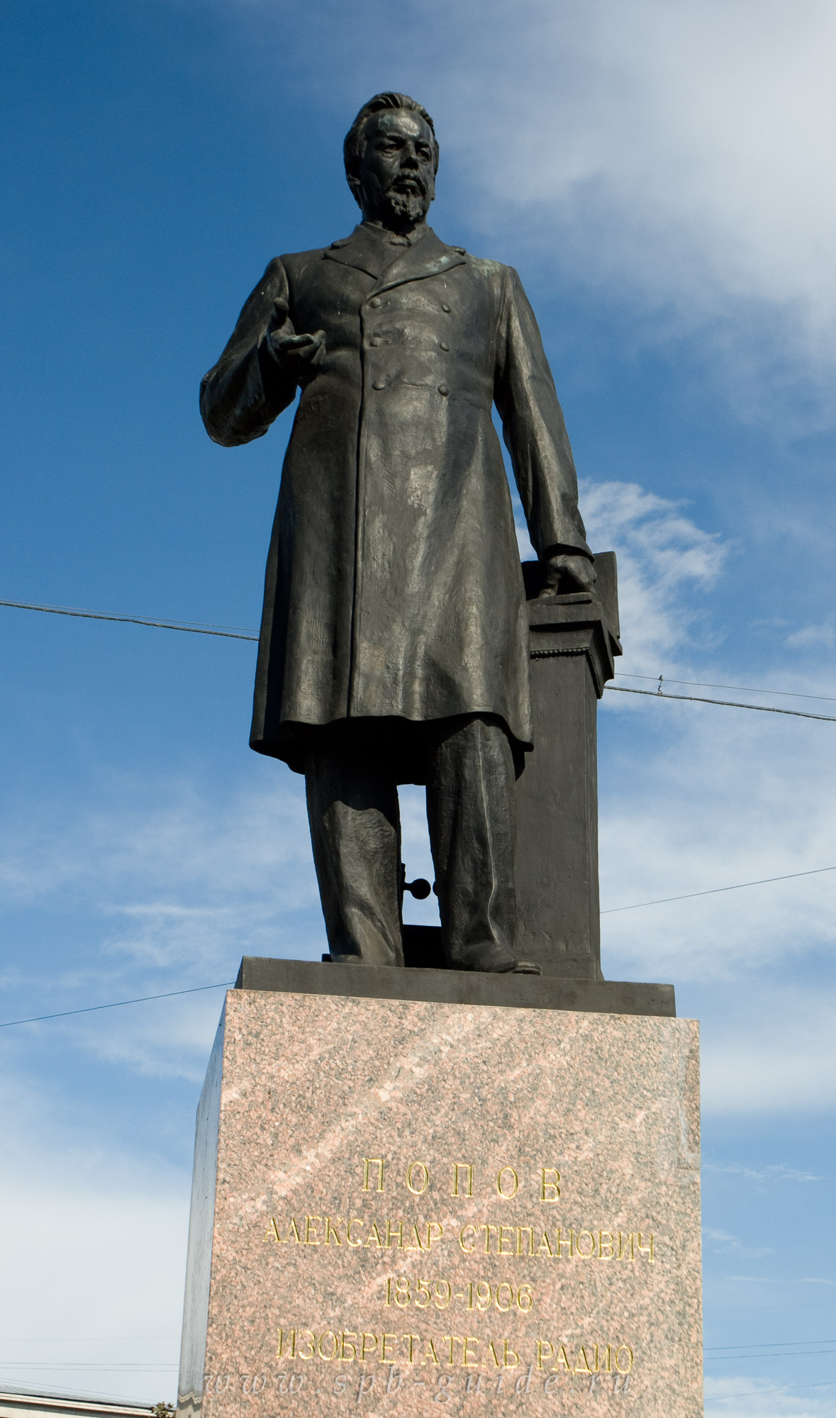 Памятник А.С. Попову Памятник А.С. Попову