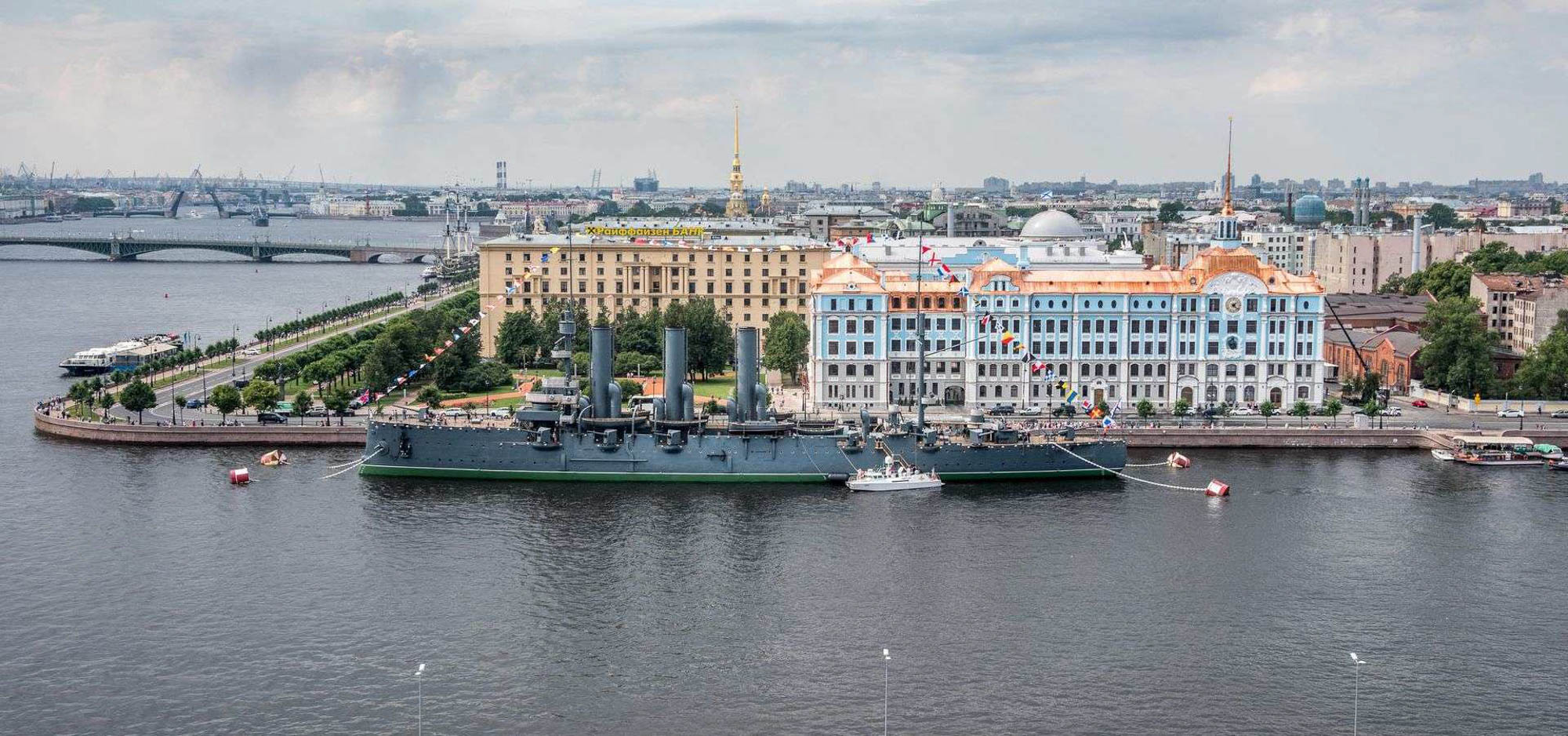 Видовой ресторан «Ла Вю» на крыше отеля «Санкт-Петербург», фото 2
