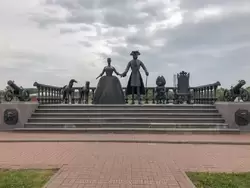 Памятник «Царская прогулка» Памятник «Царская прогулка»