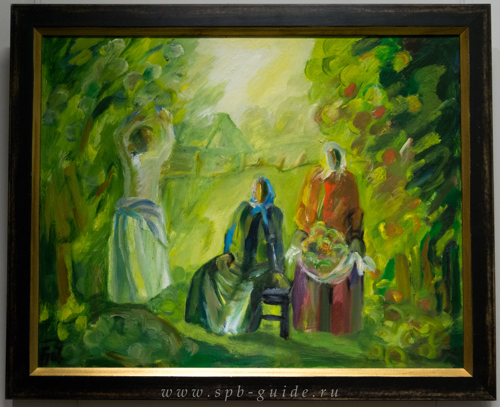 Геля Писарева «Сбор яблок», 2007 г. Геля Писарева «Сбор яблок», 2007 г.