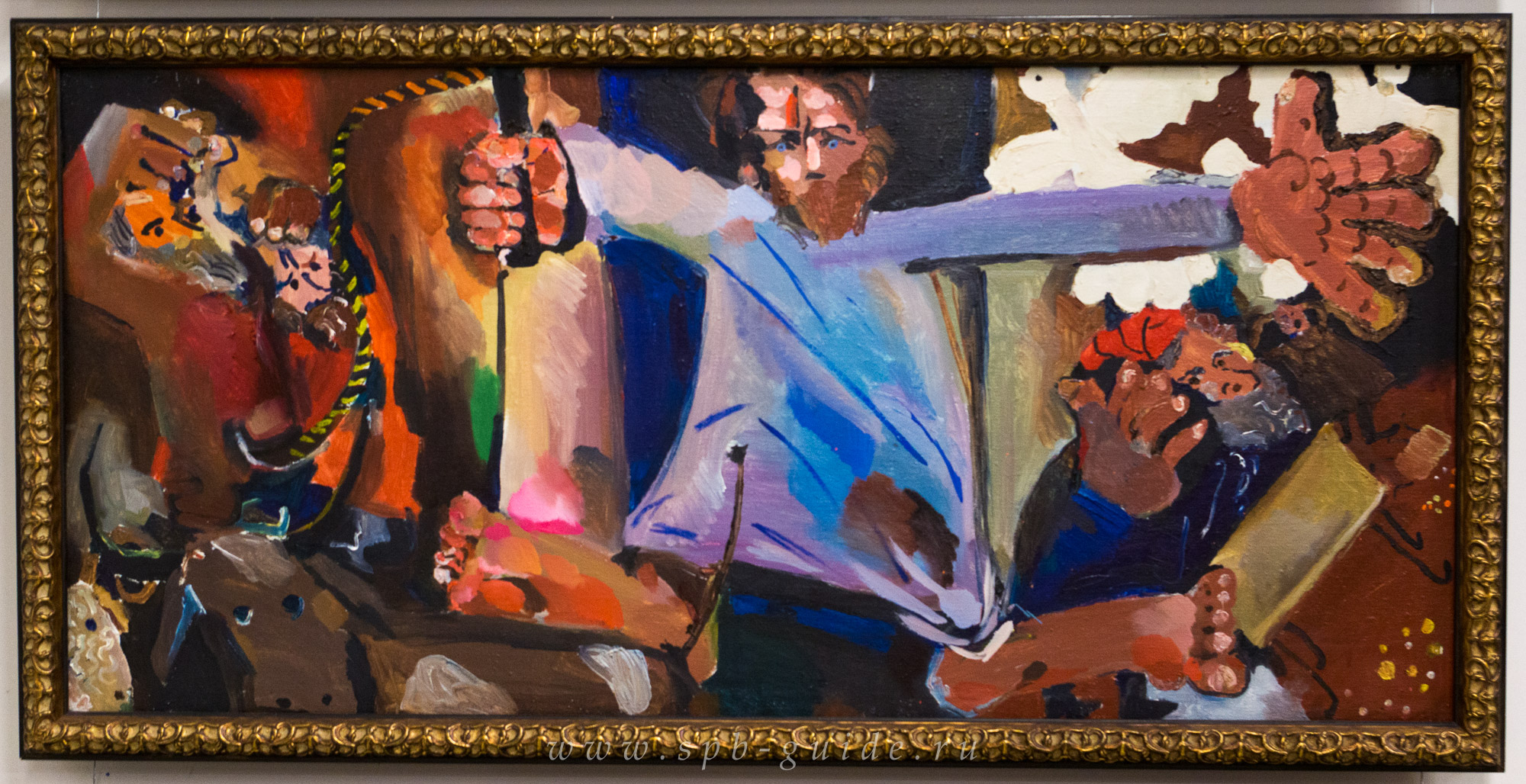 Иван Сахненко «Изгнание торгующих», 2007 г. Иван Сахненко «Изгнание торгующих», 2007 г.