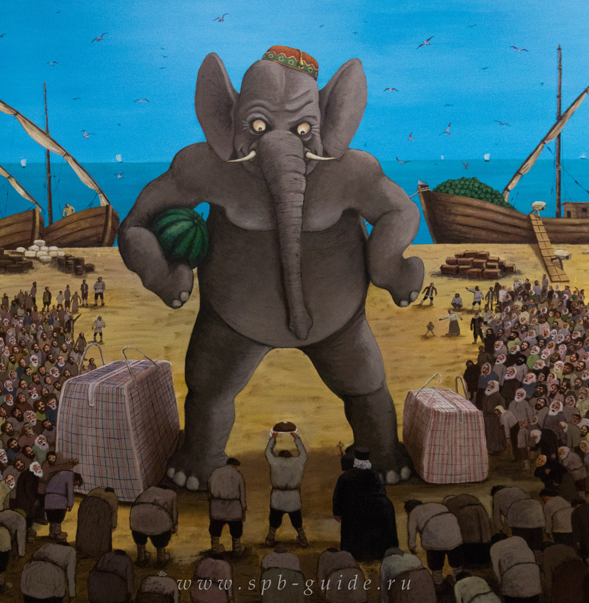 Николай Копейкин «Заморский гость», 2008 г. Николай Копейкин «Заморский гость», 2008 г.