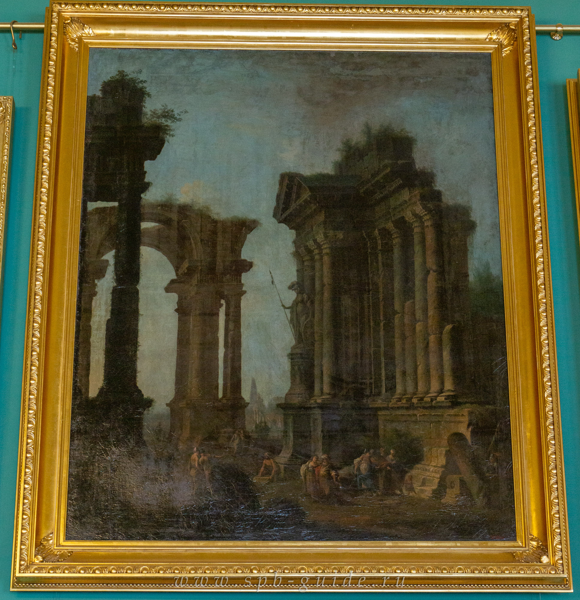 А. Перезинотти «Пейзаж с развалинами», 1770 А. Перезинотти «Пейзаж с развалинами», 1770