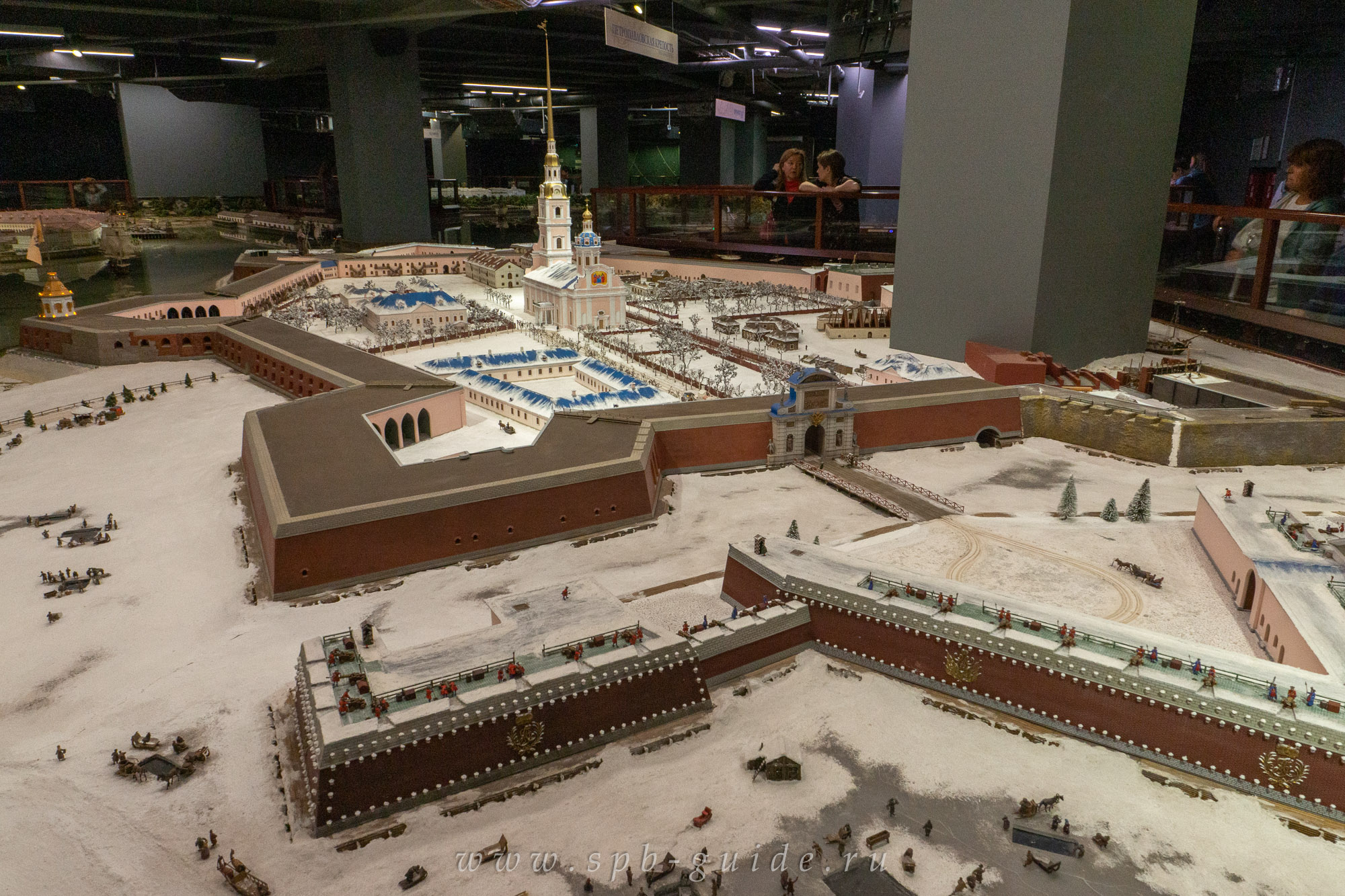 Петропавловская крепость в музее «Петровская Акватория» Петропавловская крепость в музее «Петровская Акватория»