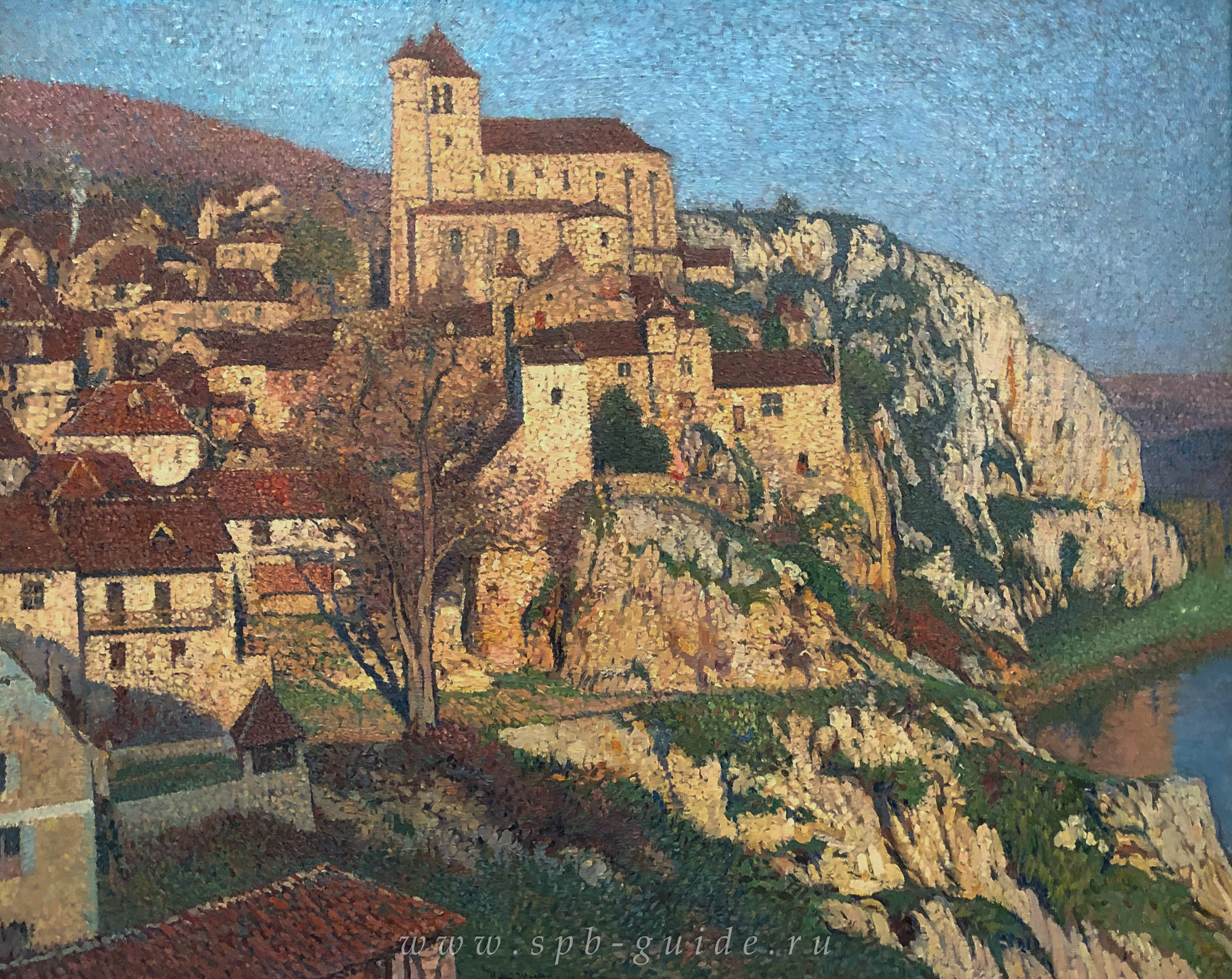 Анри Мартен «Вид на Сен-Сирк-Лапопи», 1930 Анри Мартен «Вид на Сен-Сирк-Лапопи», 1930
