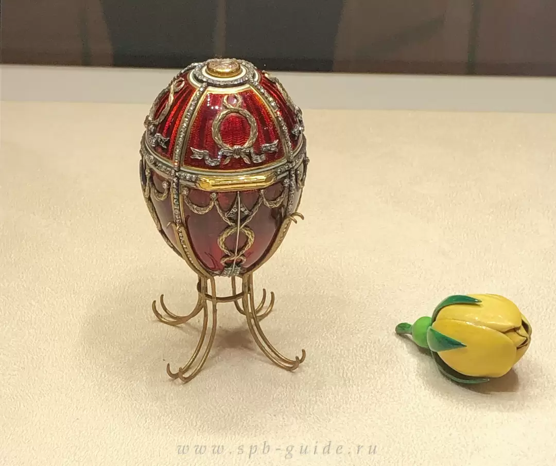 Пасхальное яйцо «Бутон розы»