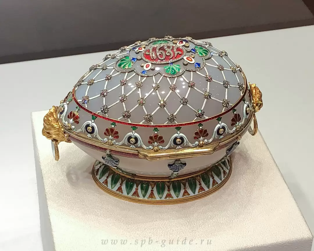 Пасхальное яйцо-шкатулка «Ренессанс»
