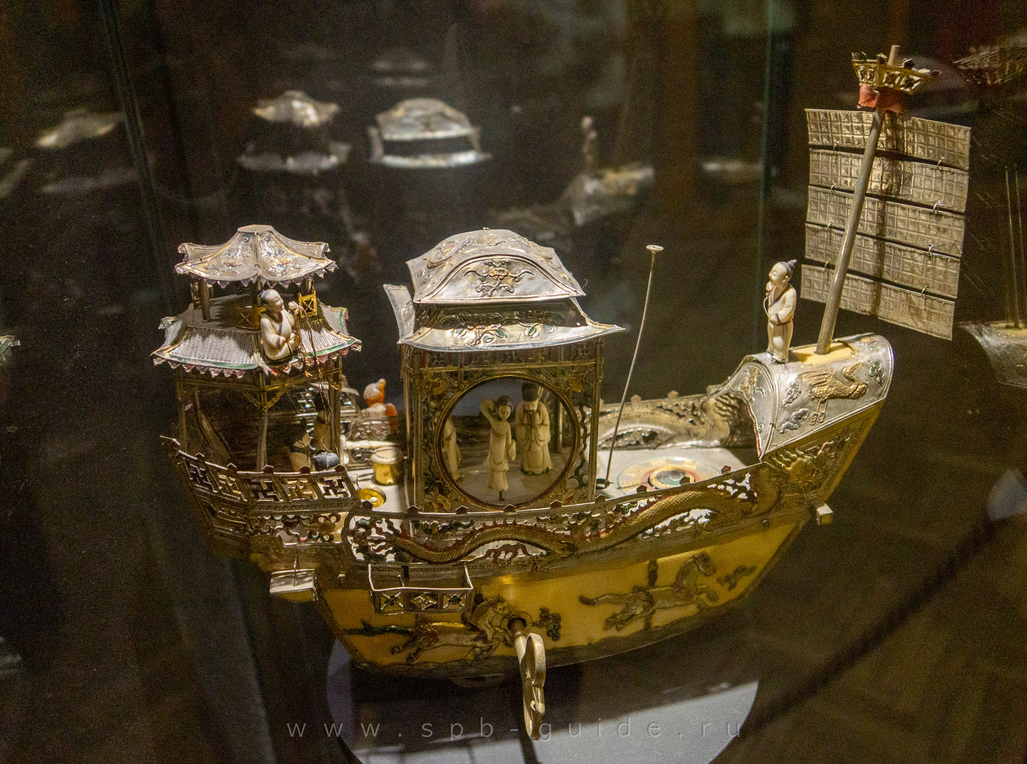 Кунсткамера, китайская механическая игрушка «Ладья небесная»