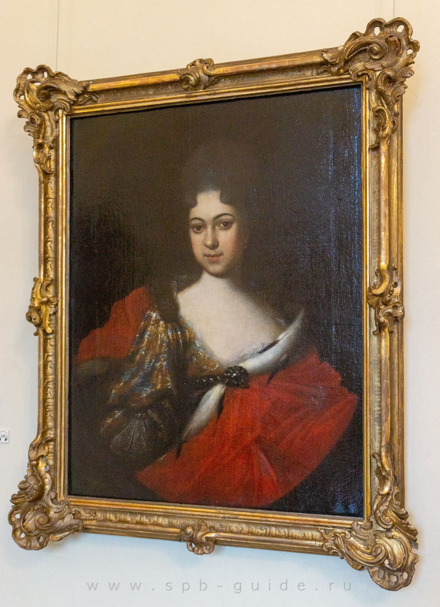 И. Н. Никитин, Портрет царевны Прасковьи Ивановны, племянницы Петра I, 1714 г. И. Н. Никитин, Портрет царевны Прасковьи Ивановны, племянницы Петра I, 1714 г.