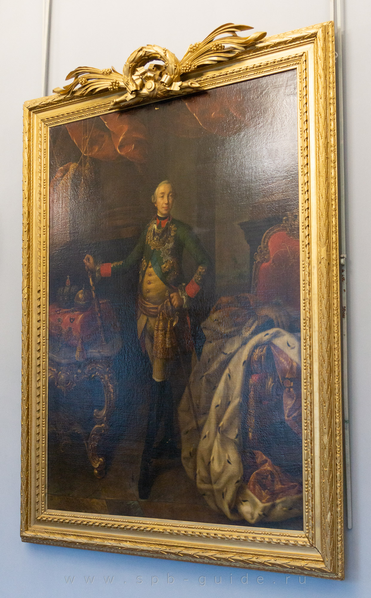 А. П. Антропов, Портрет Петра III А. П. Антропов, Портрет Петра III