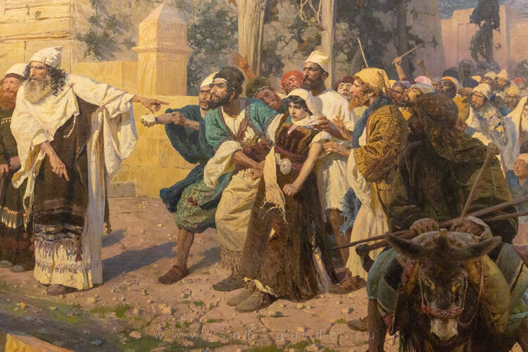 Картина «Христос и грешница», Василий Поленов