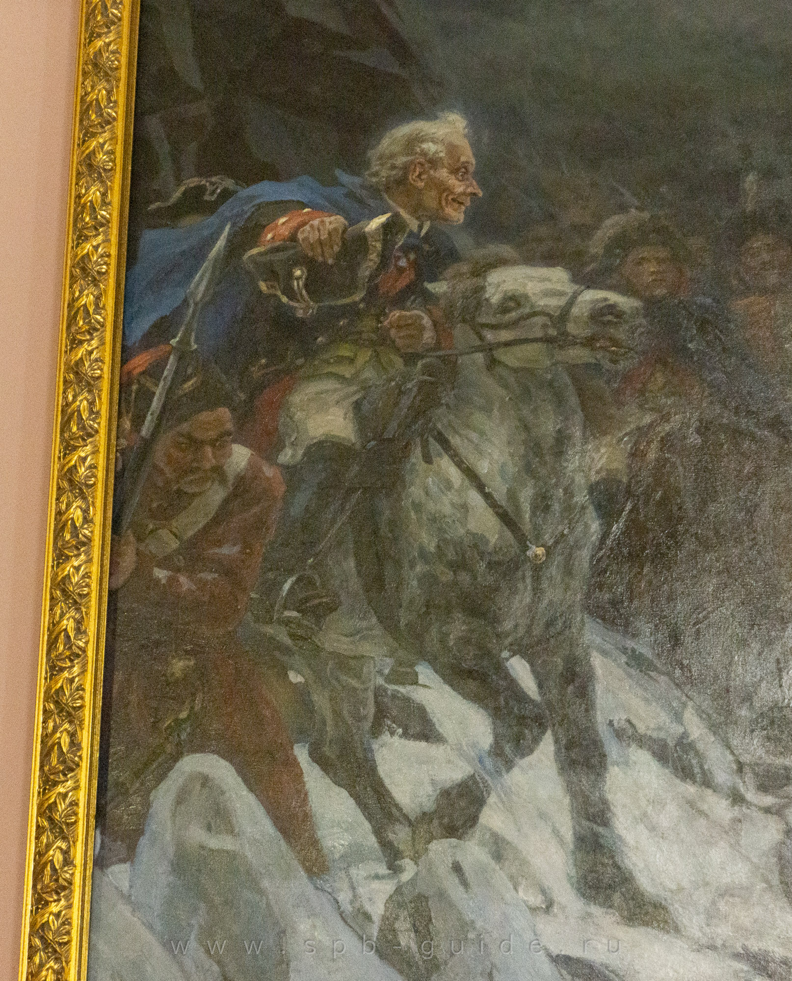 Василий Суриков, Переход Суворова через Альпы в 1799 году Василий Суриков, Переход Суворова через Альпы в 1799 году